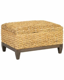 Buy ⌛ East At Main Lucinne Ottoman Home Ottomans & Poufs 🥰