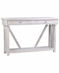 Brand new ⭐ East At Main Luka Mango Wood Console Table Home TV Stands & Consoles 🔥