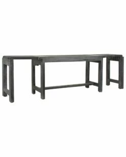 New 👏 East At Main Remi Extendable Bench Home Accent Chairs 🛒