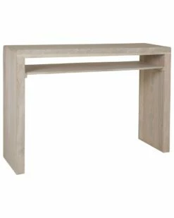 Outlet ⭐ East At Main Karson Mango Wood Console Table Home TV Stands & Consoles 🧨