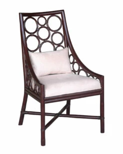 Buy 👏 East At Main Roman Bamboo Side Chair Home Accent Chairs 🤩
