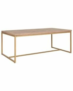 Hot Sale ๐ฅฐ East At Main Alice Rectangle Coffee Table With Parquet Top Design Home Coffee Tables ๐