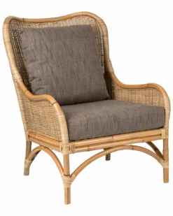 Best Pirce 🔥 East At Main Zulema Rattan Occasional Chair Home Accent Chairs ✔️